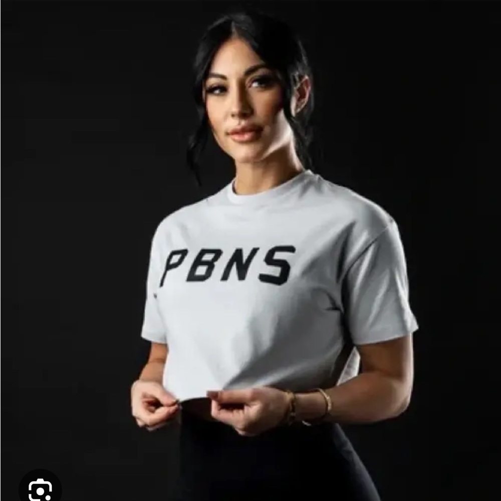 Alphalete PBNS Crop Silver Grey